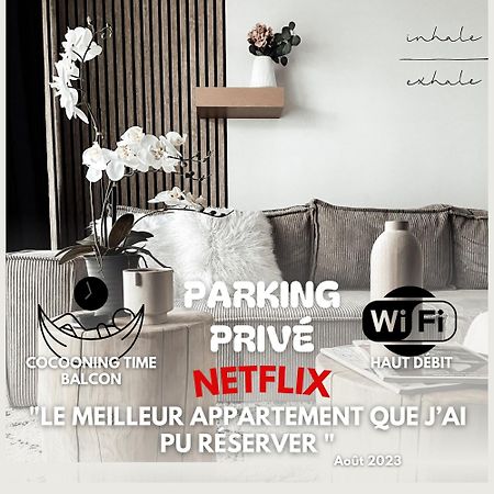 Le Cocon Blanc Metz - T2 - Parking Prive - Balcon - Nouvelle Ville, Gare Kültér fotó