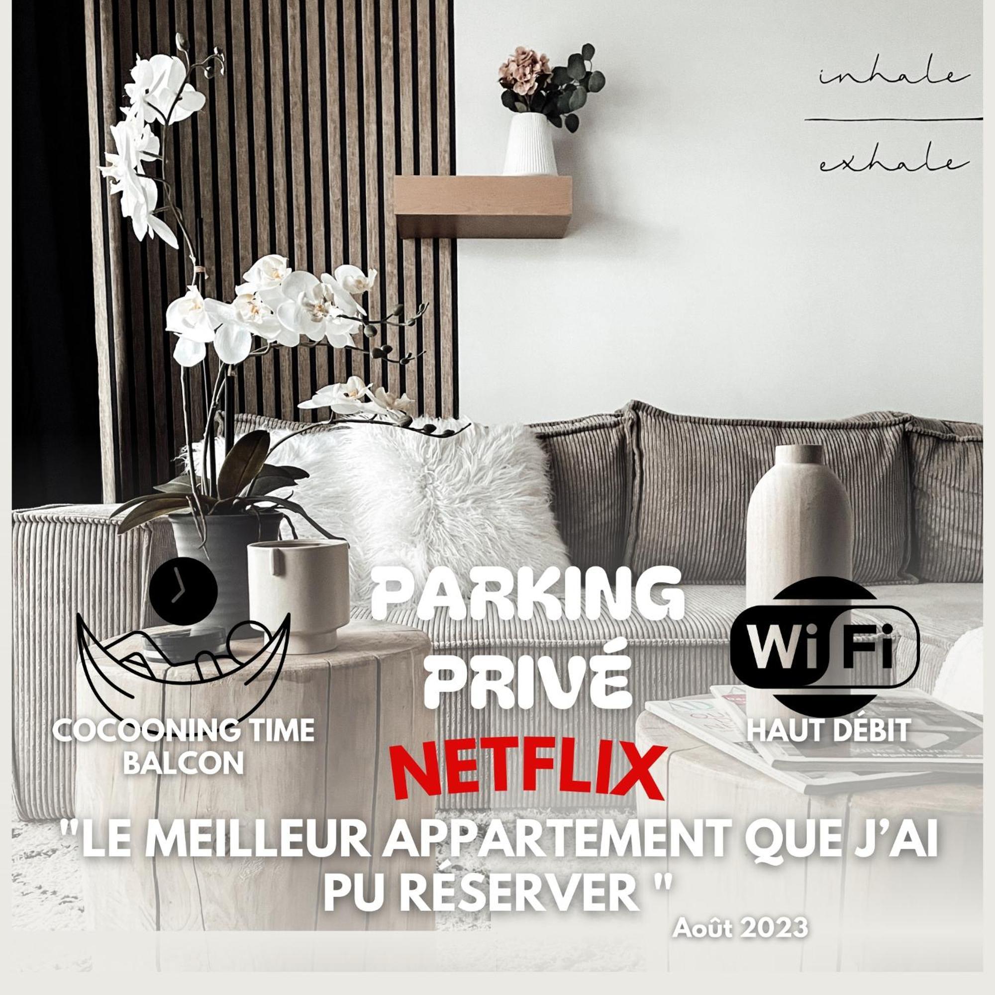 Le Cocon Blanc Metz - T2 - Parking Prive - Balcon - Nouvelle Ville, Gare Kültér fotó